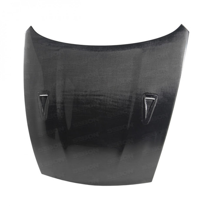 Seibon GTR-Style Carbon Fiber Hood For 2009-2020 Nissan 370Z
