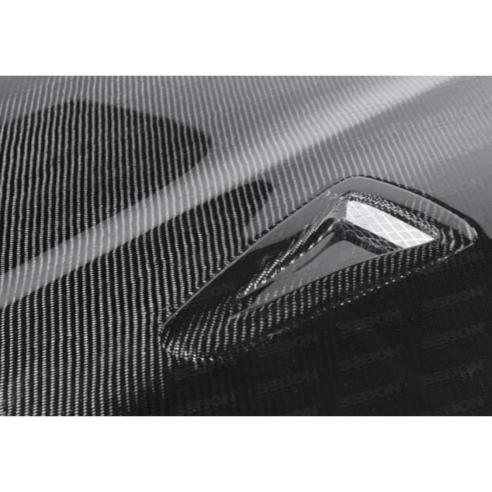 Seibon GTR-Style Carbon Fiber Hood For 2009-2020 Nissan 370Z