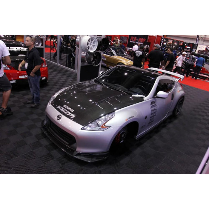 Seibon TS-Style Carbon Fiber Hood For 2009-2019 Nissan 370Z