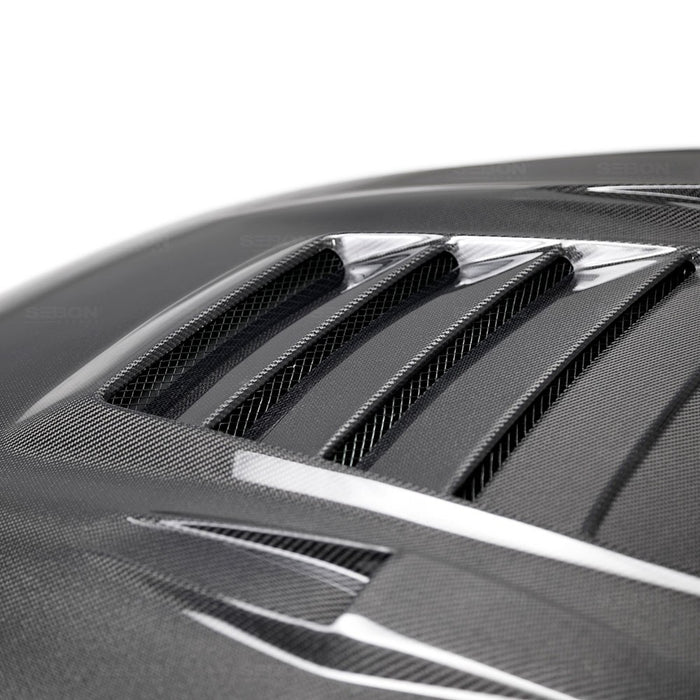 Seibon DS-Style Carbon Fiber Hood For 2009-2016 Nissan GT-R