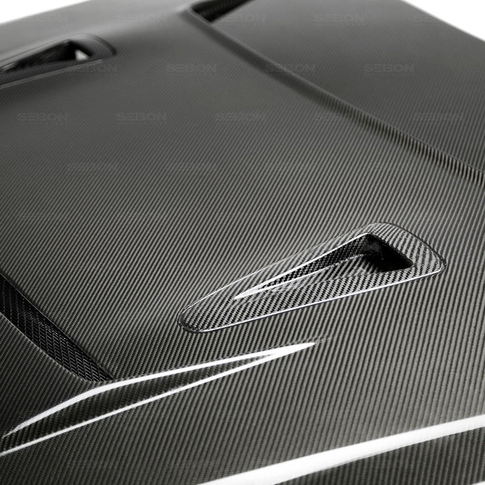 Seibon DV-Style Carbon Fiber Hood For 2009-2016 Nissan GT-R