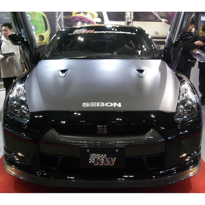 Seibon OEM-Style Dry Carbon Hood For 2009-2016 Nissan GT-R*