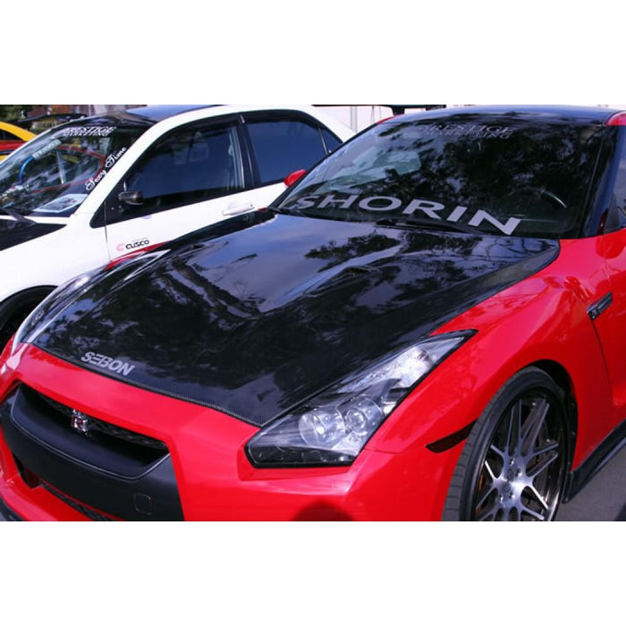 Seibon OEM-Style Carbon Fiber Hood For 2009-2016 Nissan GT-R