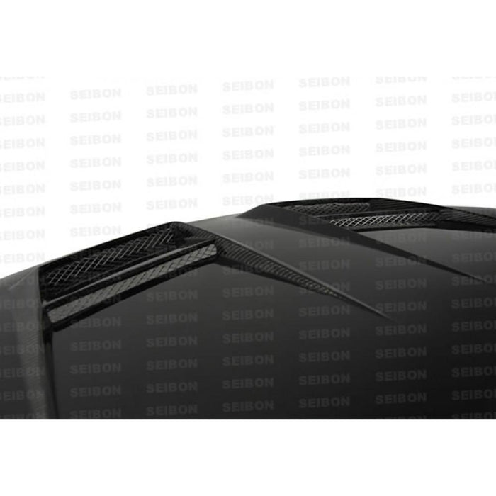 Seibon DV-Style Carbon Fiber Hood for 2010-2014 Volkswagen Golf / GTI / R (Shaved)