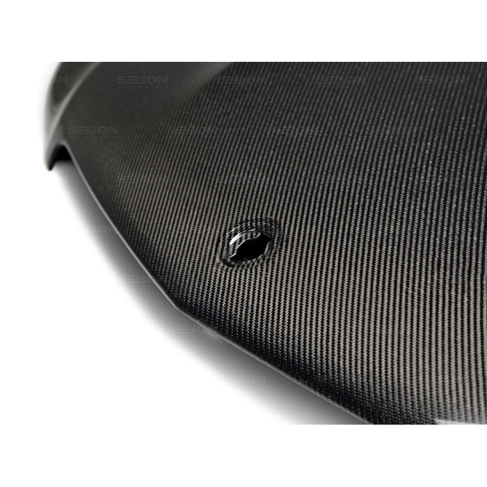 Seibon GT-Style Carbon Fiber Hood For 2012-2015 Mercedes-Benz Amg C 63