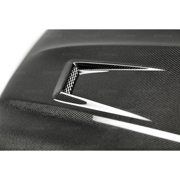 Seibon GT-Style Carbon Fiber Hood For 2012-2015 Mercedes-Benz Amg C 63