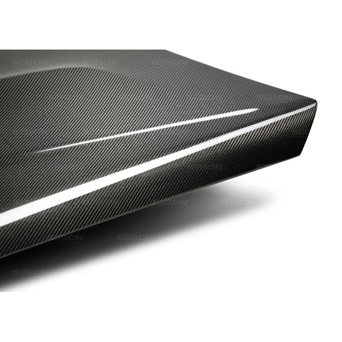 Seibon GT-Style Carbon Fiber Hood For 2012-2015 Mercedes-Benz Amg C 63