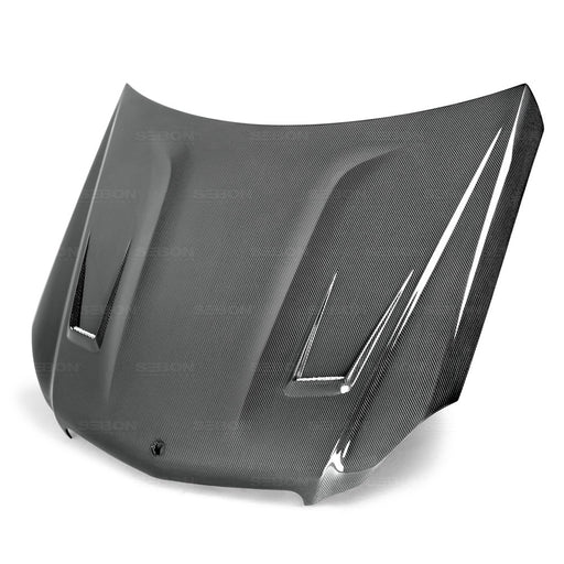 Seibon GT-Style Carbon Fiber Hood For 2012-2014 Mercedes Benz C-Class (Does Not Fit C-63)