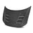Seibon TS-Style Carbon Fiber Hood For 2012 Honda Civic Sedan / 2012-2013 Honda Civic Coupe