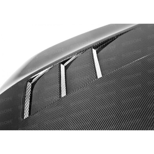 Seibon TS-Style Carbon Fiber Hood For 2012 Honda Civic Sedan / 2012-2013 Honda Civic Coupe