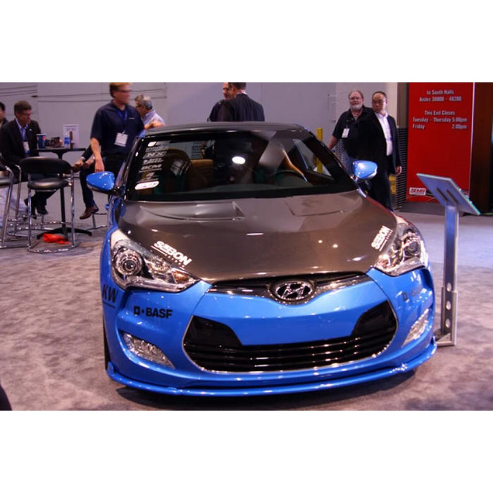 Seibon OEM-Style Carbon Fiber Hood For 2012-2017 Hyundai Veloster