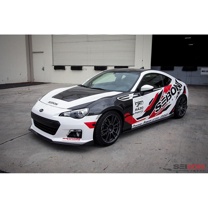 Seibon DV-Style Carbon Fiber Hood For 2013-2020 Scion Frs / Toyota 86 / Subaru Brz