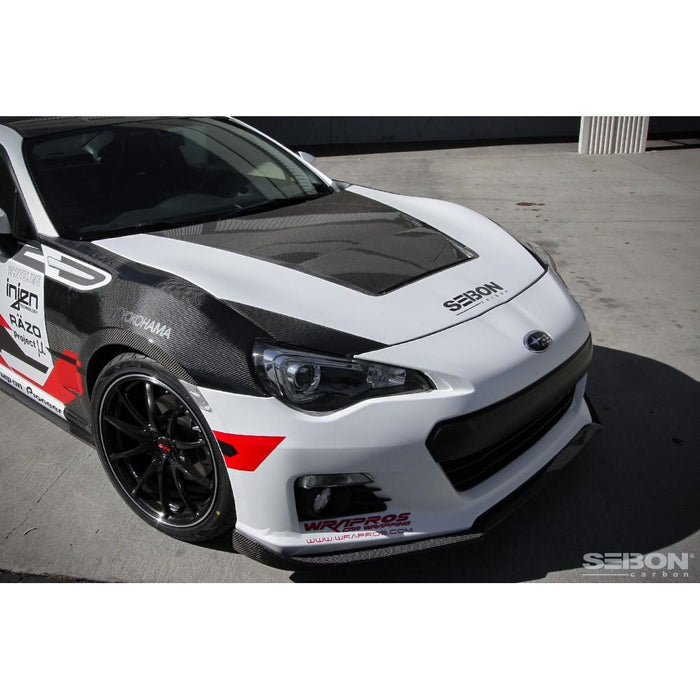 Seibon DV-Style Carbon Fiber Hood For 2013-2020 Scion Frs / Toyota 86 / Subaru Brz