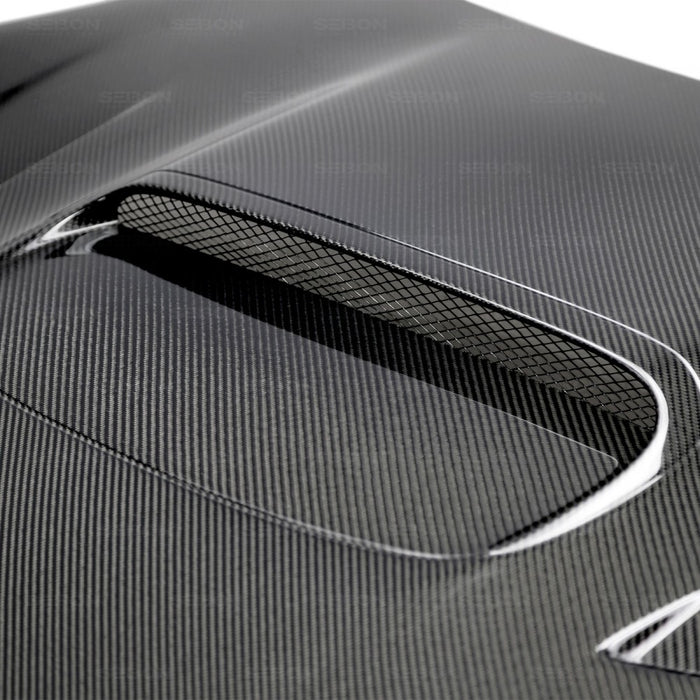 Seibon FA-Style Carbon Fiber Hood For 2013-2020 Scion Frs / Toyota 86 / Subaru Brz