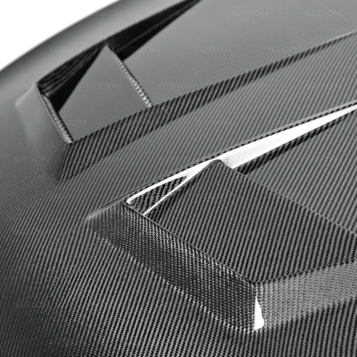 Seibon DV-Style Carbon Fiber Hood for 2015-2020 Volkswagen Golf / GTI / R