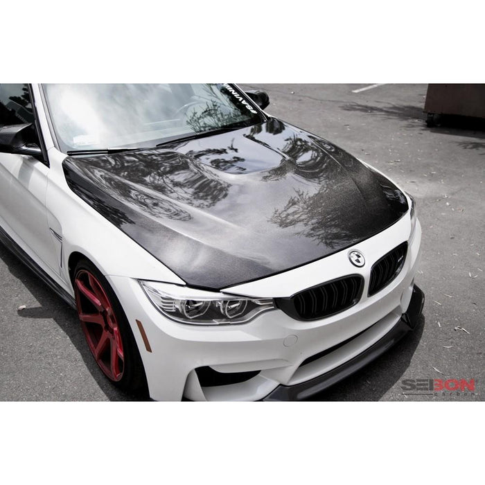 Seibon OEM-Style Carbon Fiber Hood For 2015-2020 BMW F80 M3 / F82 M4