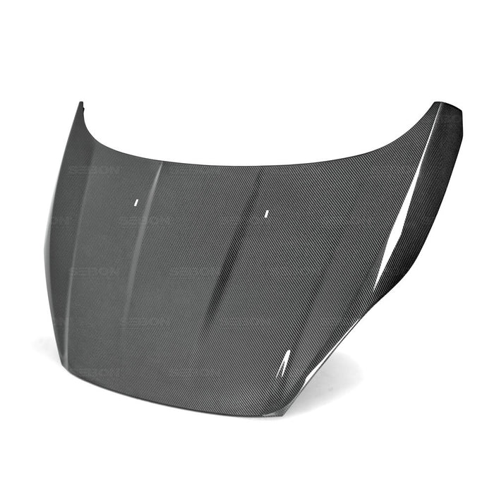Seibon OEM-Style Carbon Fiber Hood For 2014-2018 Ford Fiesta