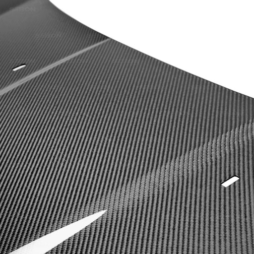 Seibon OEM-Style Carbon Fiber Hood For 2014-2018 Ford Fiesta