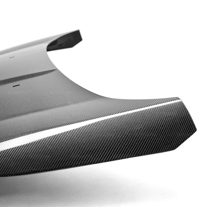 Seibon OEM-Style Carbon Fiber Hood For 2014-2018 Ford Fiesta