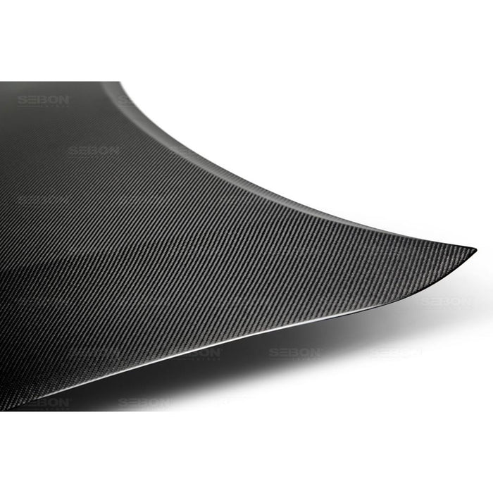 Seibon OEM-Style Carbon Fiber Hood For 2014-2015 Honda Civic Coupe