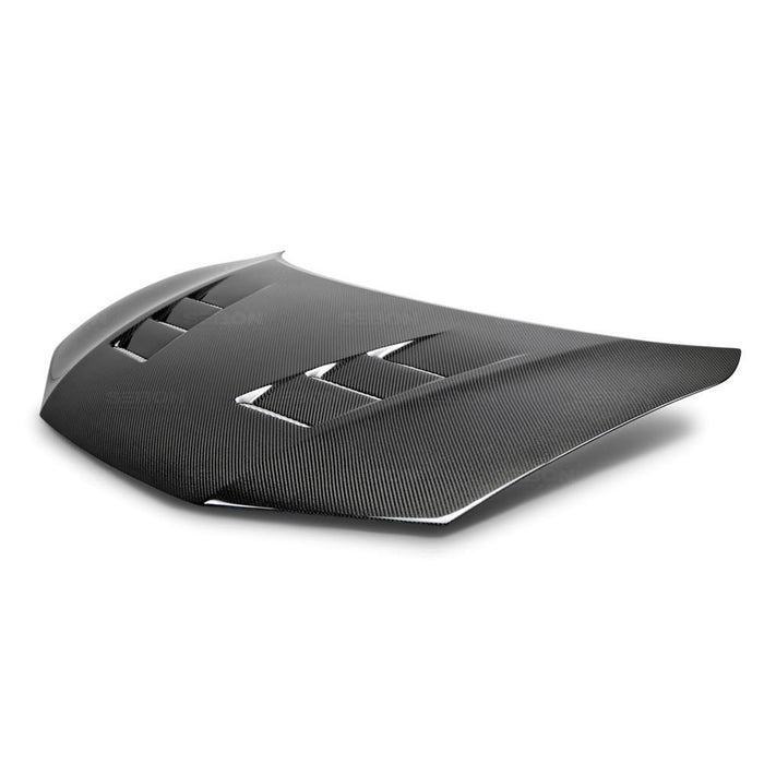 Seibon TS-Style Carbon Fiber Hood For 2014-2015 Honda Civic Coupe