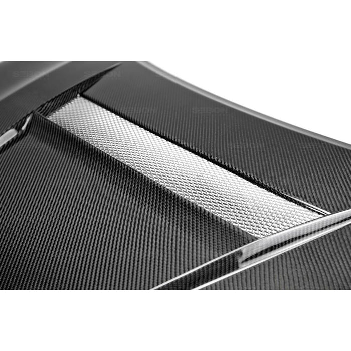 Seibon VSII-Style Carbon Fiber Hood For 2014-2015 Honda Civic Coupe