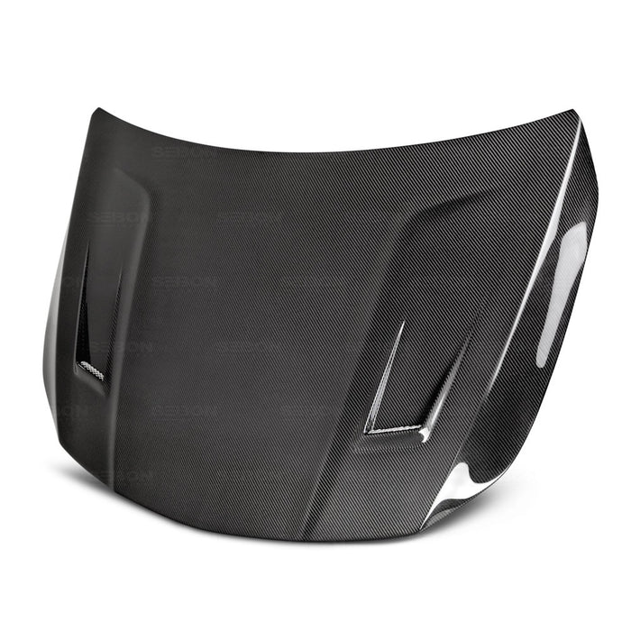 Seibon GT-Style Carbon Fiber Hood For 2014-2019 Mercedes-Benz Cla / Amg Cla