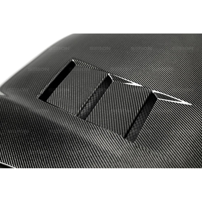 Seibon TS-Style Carbon Fiber Hood For 2014-2016 Scion Tc