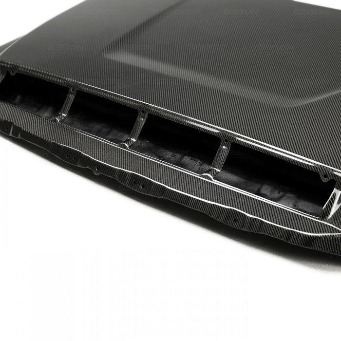 Seibon OEM-Style Carbon Fiber Hood For 2014-2020 Toyota Tundra