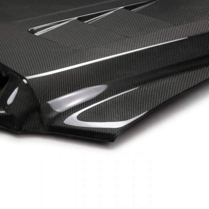 Seibon TS-Style Carbon Fiber Hood For 2014-2020 Toyota Tundra