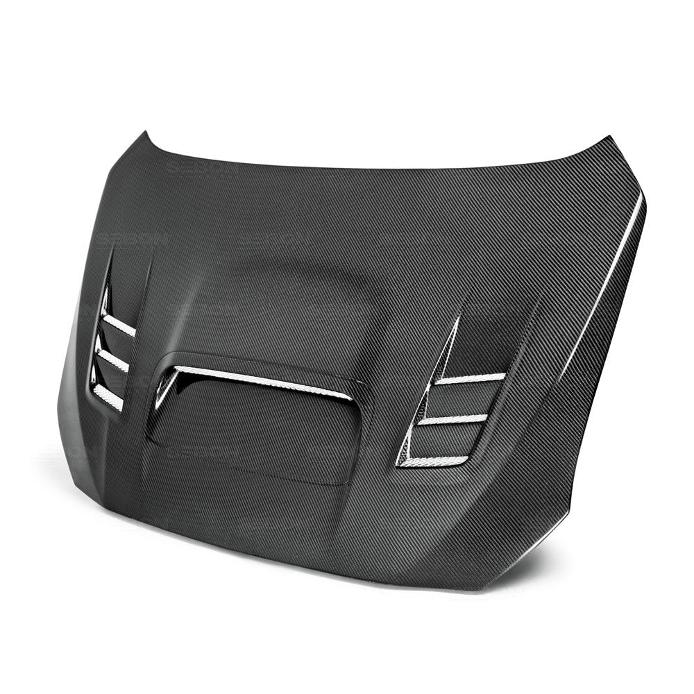 Seibon CW-Style Carbon Fiber Hood For 2015-2020 Subaru WRX / STI