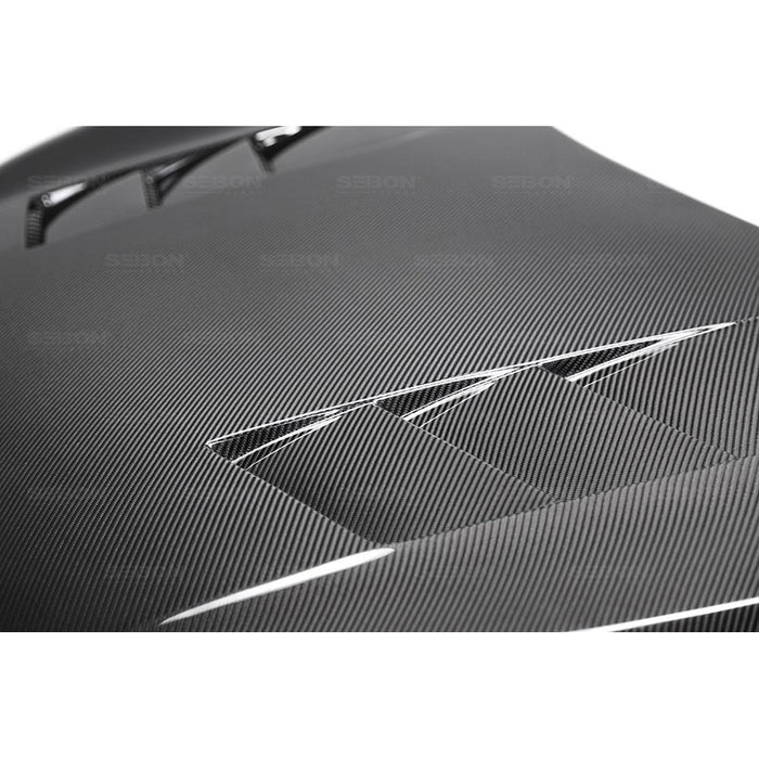 Seibon TS-Style Carbon Fiber Hood For 2016-2020 Honda Civic