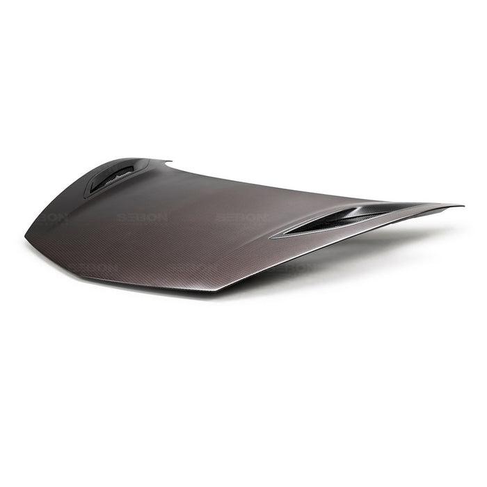 Seibon OEM-Style Dry Red Carbon Hood For 2017-2020 Acura NSX*