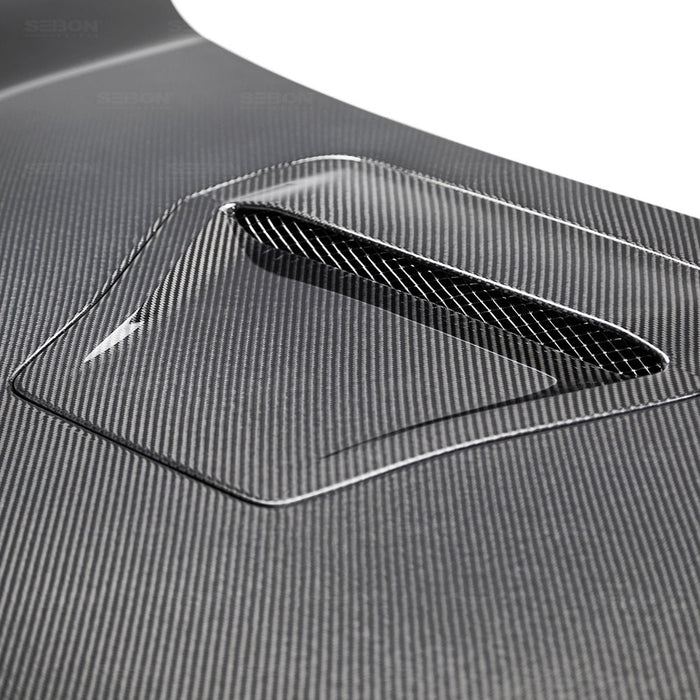 Seibon OEM-Style Carbon Fiber Hood For 2017-2020 Honda Civic Type R