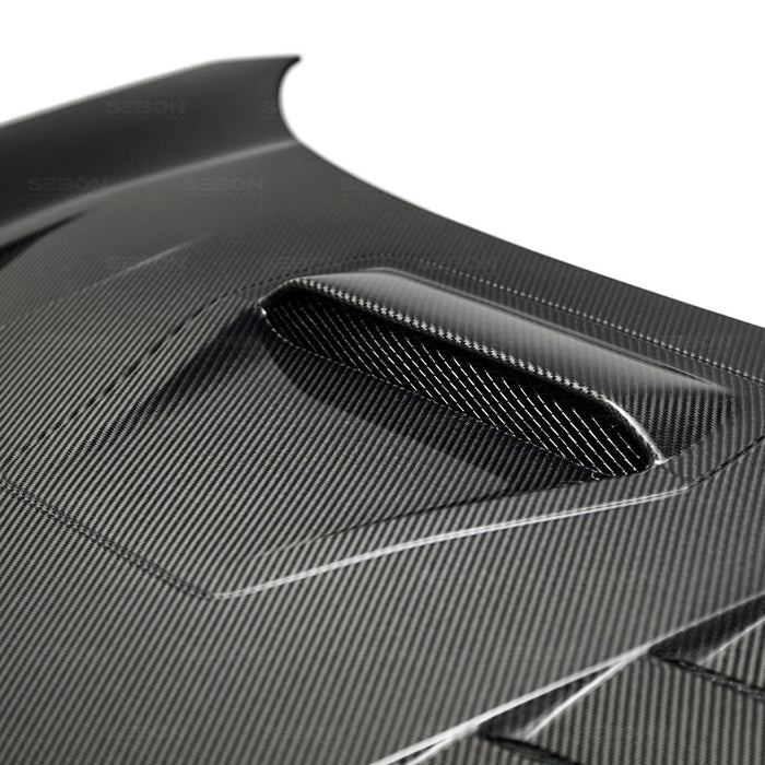 Seibon Style Carbon Fiber Hood For 2017-2020 Honda Civic Type R