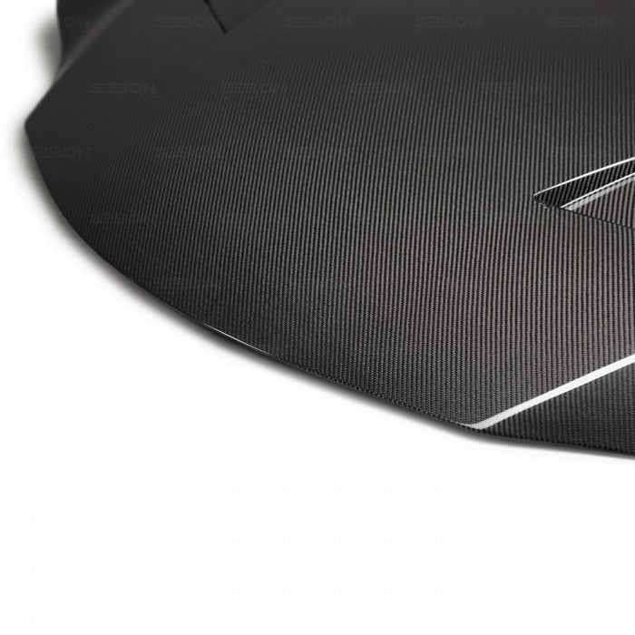 Seibon TS-Style Carbon Fiber Hood For 2015-2020 Lexus RC
