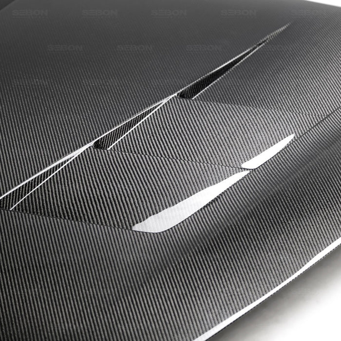 Seibon TS-Style Carbon Fiber Hood For 2018-2020 Kia Stinger