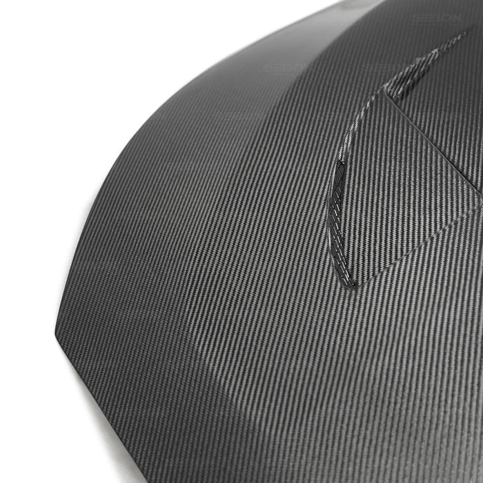 Seibon TS-Style Carbon Fiber Hood For 2019-2020 Hyundai Veloster / Veloster N