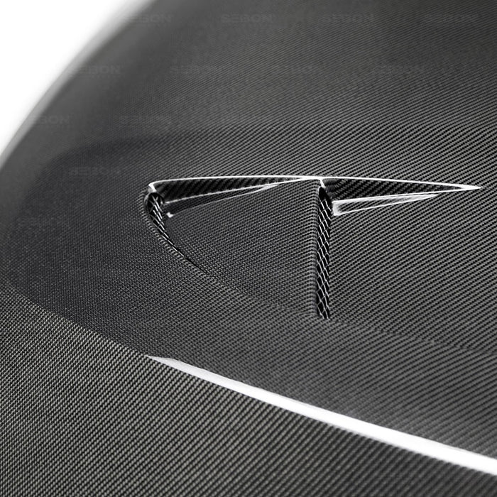 Seibon TS-Style Carbon Fiber Hood For 2019-2020 Hyundai Veloster / Veloster N