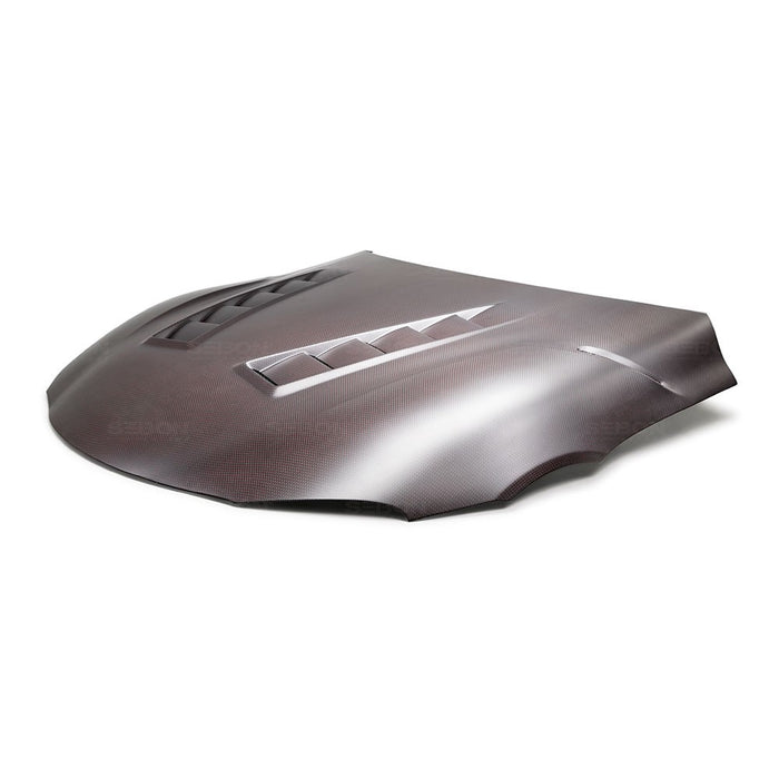Seibon TS-Style Red Dry Carbon Hood For 2020-2021 Toyota GR Supra