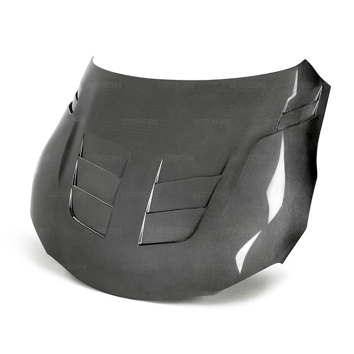 Seibon TSII-Style Double-Sided Carbon Fiber Hood For 2020-2021 Toyota GR Supra