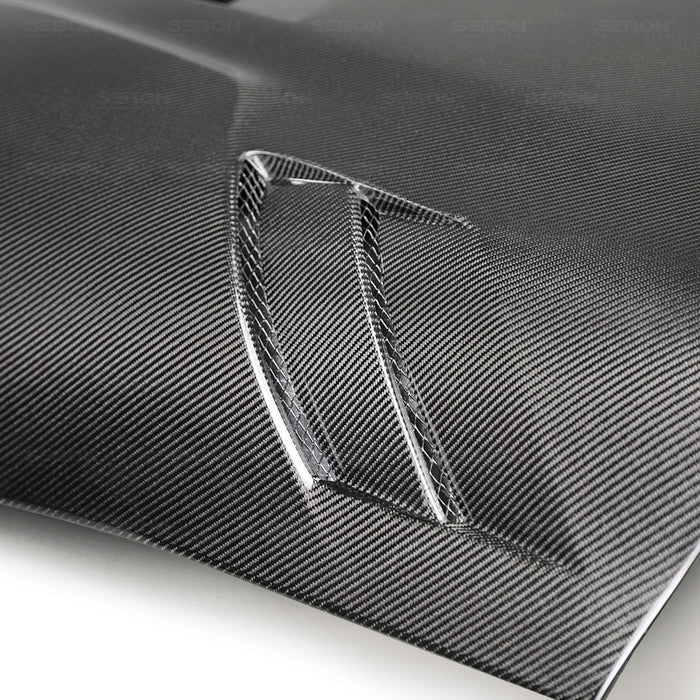 Seibon TSII-Style Double-Sided Carbon Fiber Hood For 2020-2021 Toyota GR Supra
