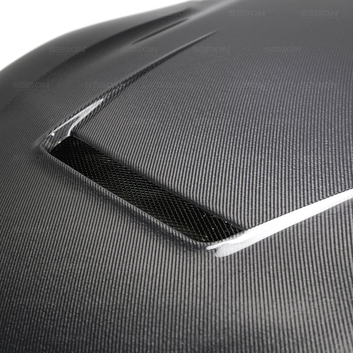 Seibon VS-Style Double-Sided Carbon Fiber Hood For 2020-2021 Toyota GR Supra