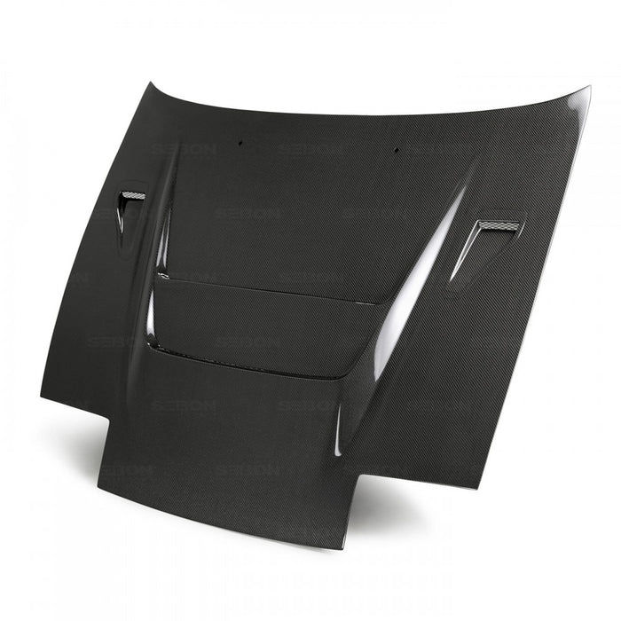 Seibon DVII-Style Carbon Fiber Hood For 1989-1994 Nissan 240sx