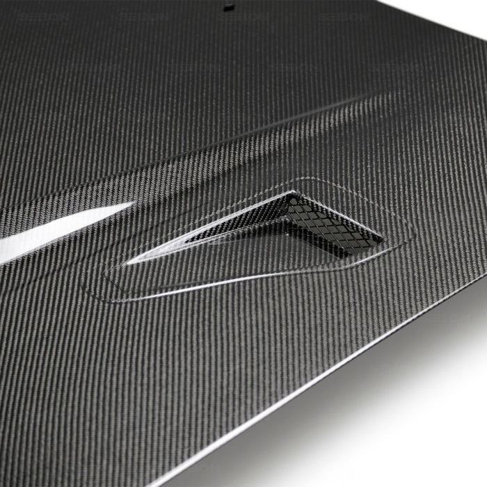 Seibon DVII-Style Carbon Fiber Hood For 1989-1994 Nissan 240sx
