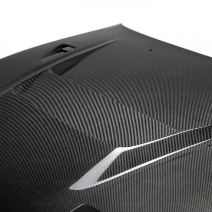 Seibon DVII-Style Carbon Fiber Hood For 1989-1994 Nissan 240sx