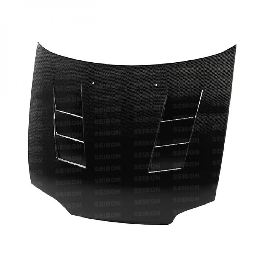 Seibon TS-Style Carbon Fiber Hood For 1992-1995 Honda Civic 2DR/3DR