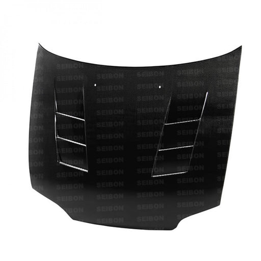 Seibon TS-Style Carbon Fiber Hood For 1992-1995 Honda Civic 2DR/3DR