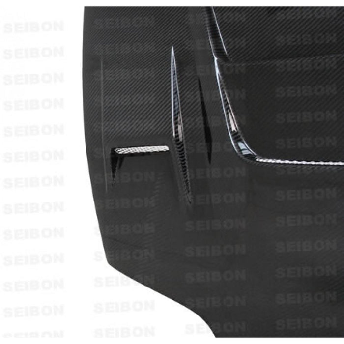 Seibon DVII-Style Carbon Fiber Hood For 1993-1998 Toyota Supra