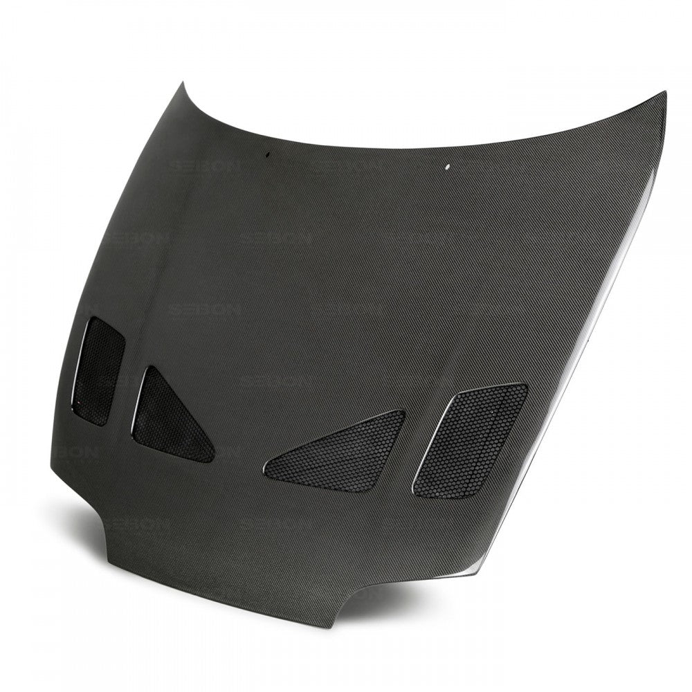 Seibon TR-Style Carbon Fiber Hood For 1993-1998 Toyota Supra